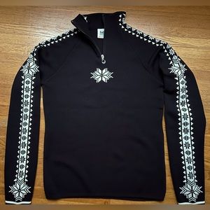 Dale of Norway 1/4 zip mid-weight sweater